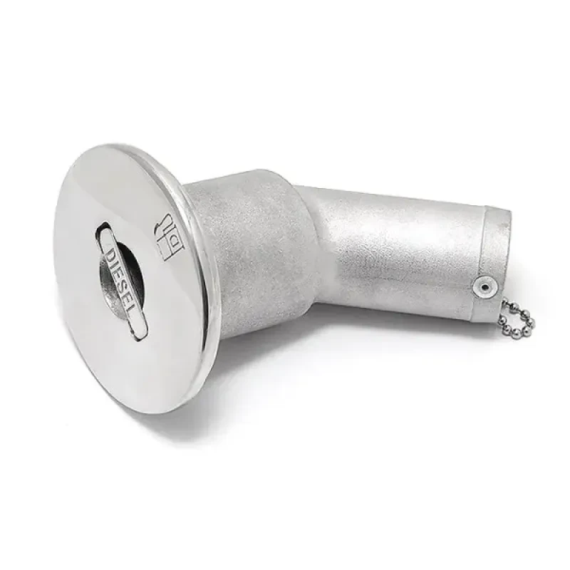 HOMER Горловина заливная угловая 38мм Diesel сталь