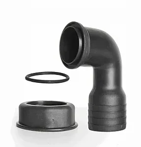 Патрубок заливной 50мм, пластик 6640_50