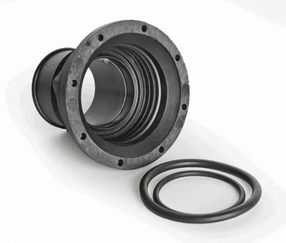 NUOVA RADE Патрубок заливной 38мм. прямой, пластик