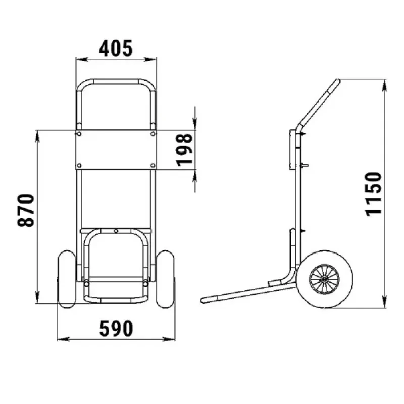 Техномарин Тележка для ПЛМ