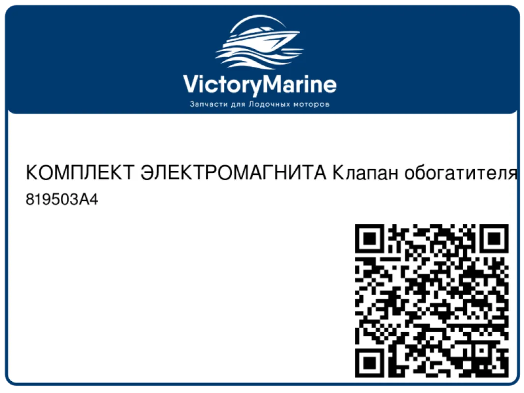 КОМПЛЕКТ ЭЛЕКТРОМАГНИТА Клапан обогатителя Mercury