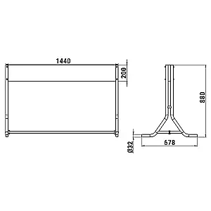Стойка для 3-х ПЛМ 060103T