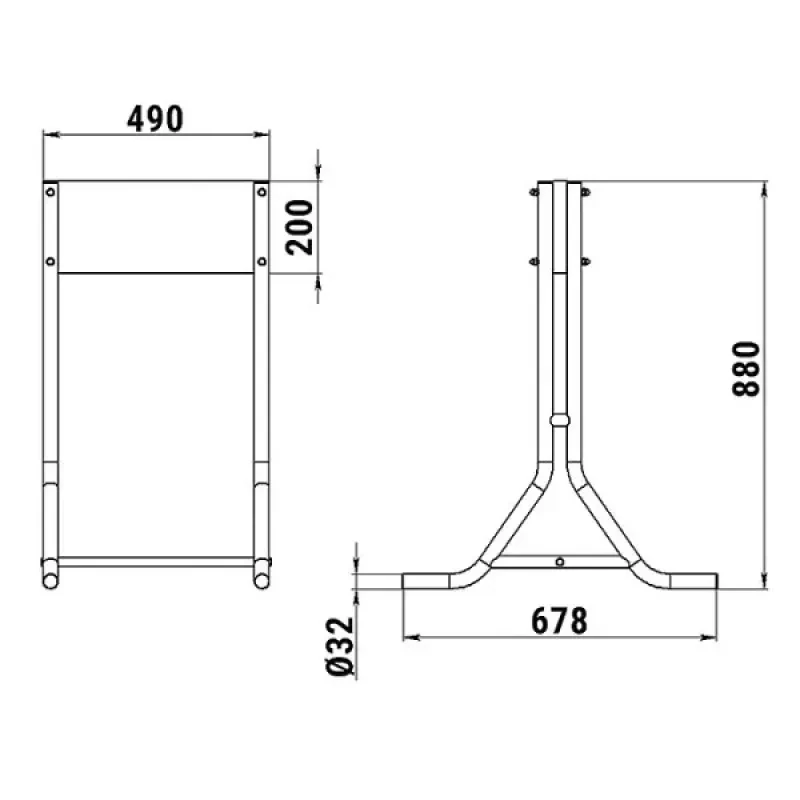 Техномарин Стойка для 1-го ПЛМ
