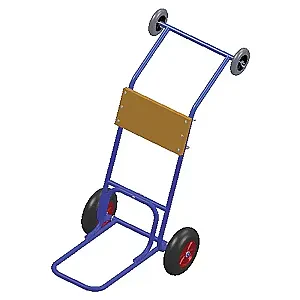 Тележка для ПЛМ с дополнительными колесами 060122T