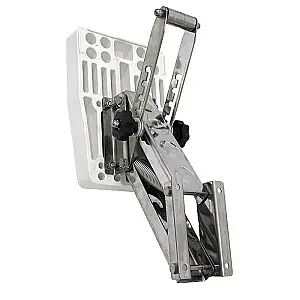 Транец выносной для ПЛМ до 6 л.с. пластик белый 136-00