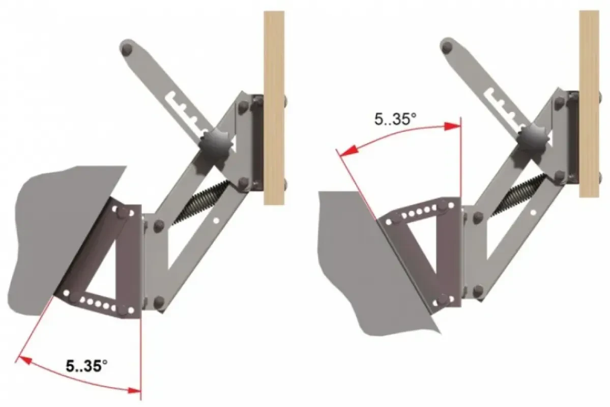 Техномарин Кронштейн выносного транца наклонный (01)