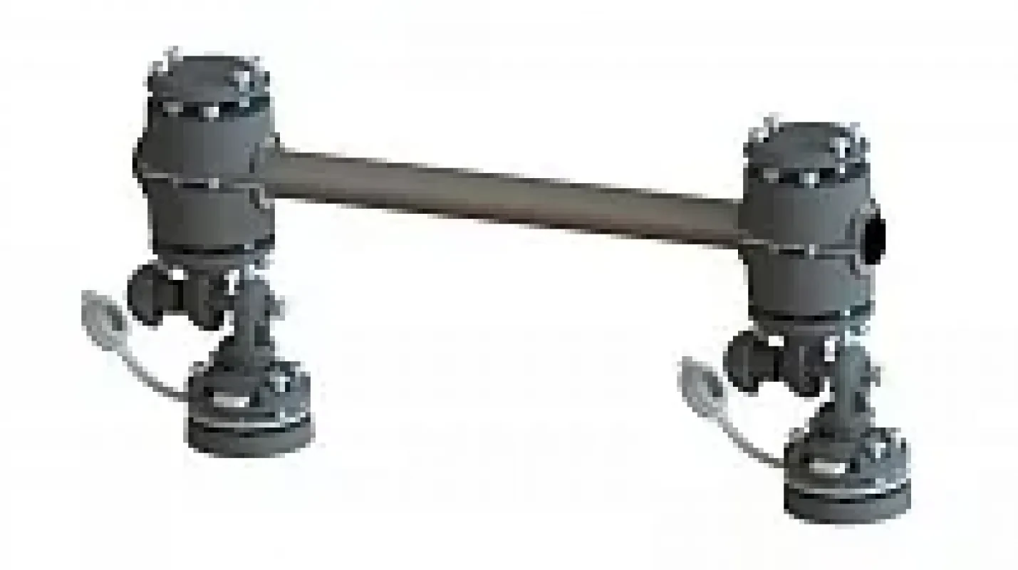 Техномарин Рейлинг быстросъемный с регулировкой угла наклона 400мм