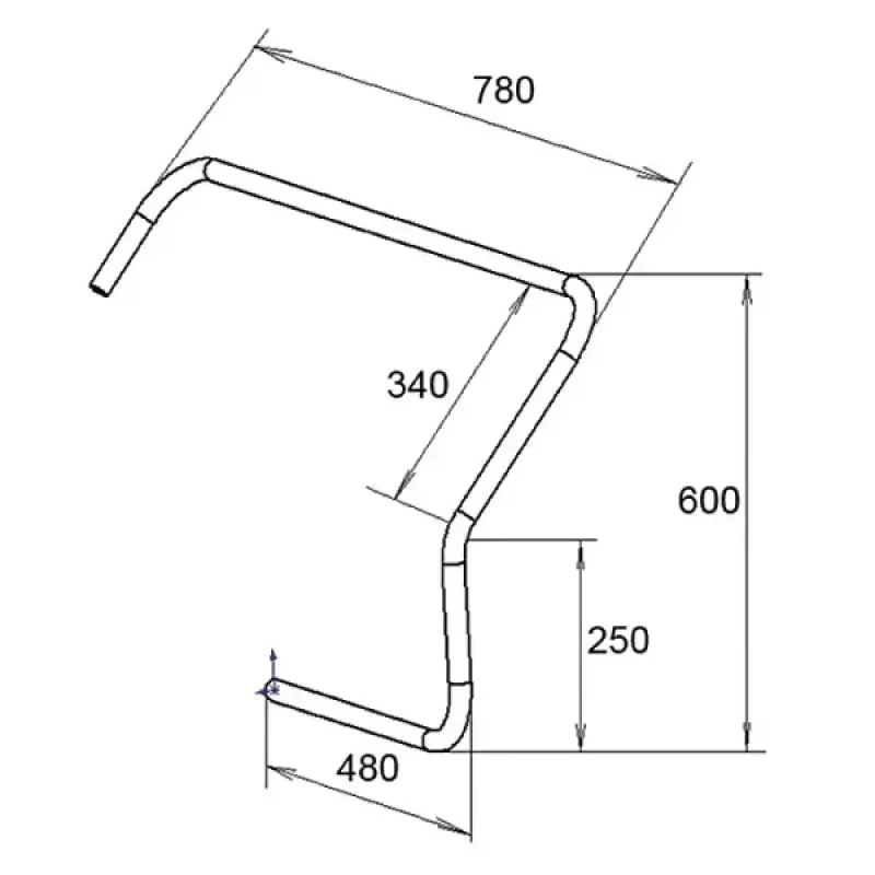 Техномарин Консоль бортовая малая левая