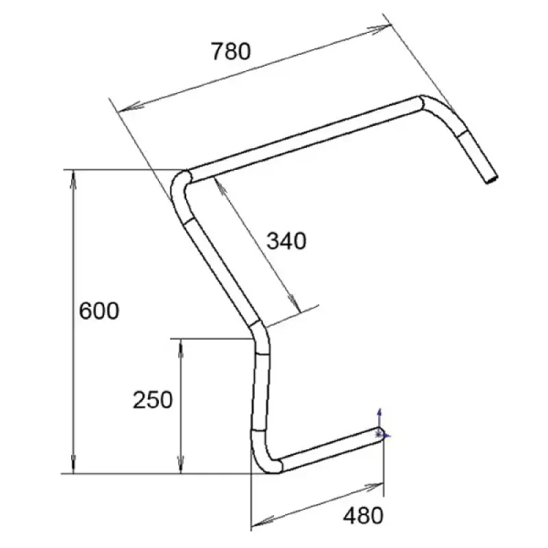 Техномарин Консоль бортовая малая правая