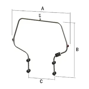 Тарга кормовая 32 мм. для НЛ под заказ 030381T