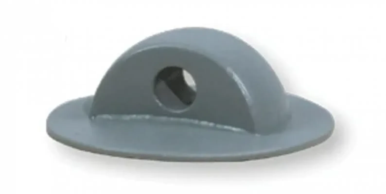 Ceredi Рым леера 78х28 мм, поперечный, серый