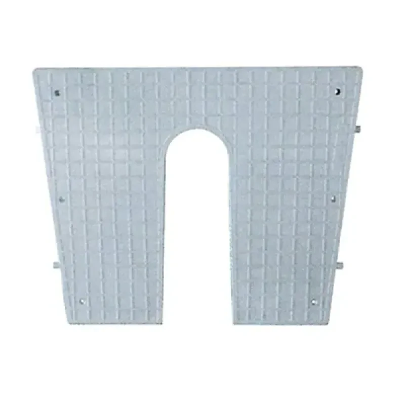 SUMAR Накладка на транец 420х340 мм наклонная, пластмасса