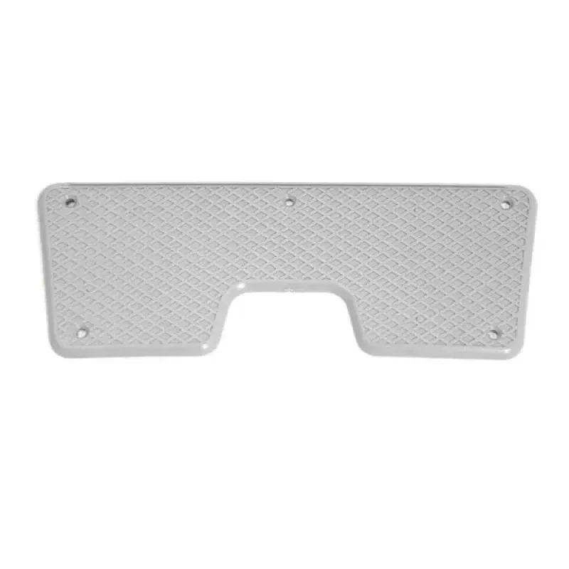 Ceredi Накладка на транец 223x84 мм, серый пластик