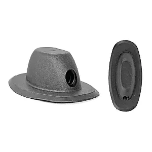 Рым леера 105x65x25 мм, продольный, концевой 171112A