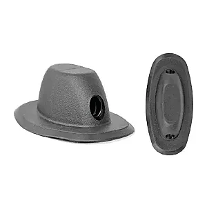 Рым леера 105х65 мм, продольный, сквозной 171111A