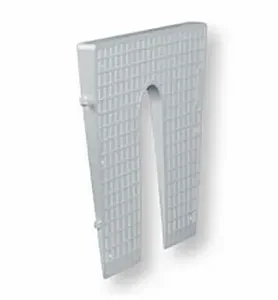 Накладка на транец 430х350 угловая, пластмасса 6383