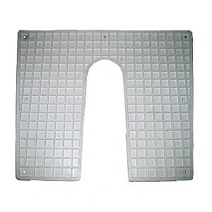 Накладка на транец 430х350, пластмасса 338/C