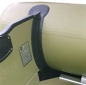 Фиксатор транца 25 мм Black DJ502B