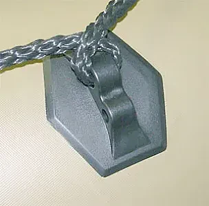 Крепление бокового леера Black DJ801B