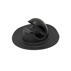 Держатель-защелка весла кругл. черная 171103MB