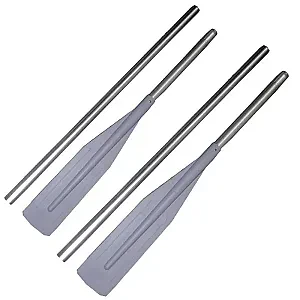 Весло разборное с пластмассовой лопастью 200 см 2080