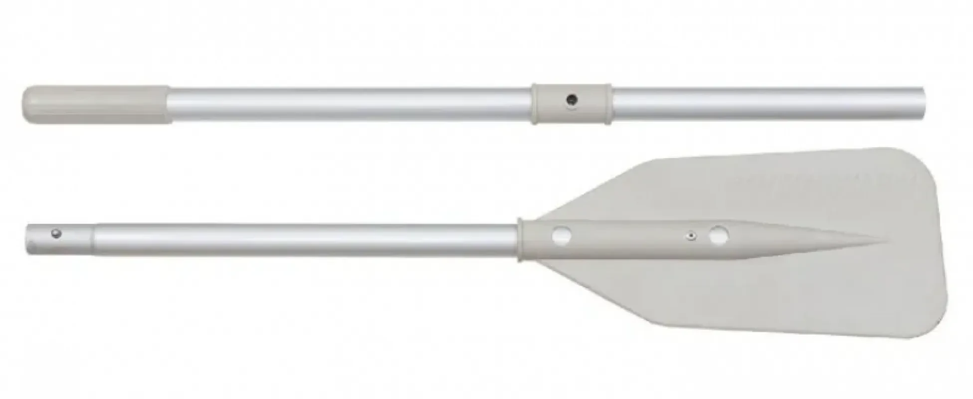 Весло для лодки (разборное), серое-серая труба