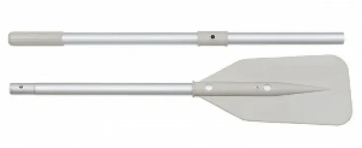 Весло для лодки (разборное), серое-серая труба DJ201G