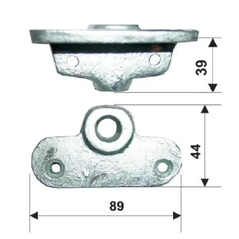 CIM Подуключина наклонная 89х44 мм