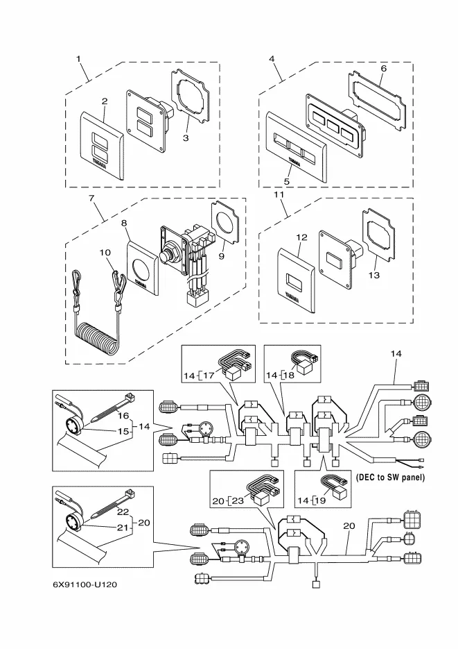 SWITCH & PANEL 3 (EKS, TRIPLE)
