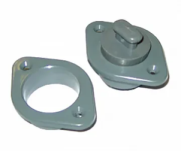 Клапан дренажный 40х25 мм для надувных лодок, серый 170001MG