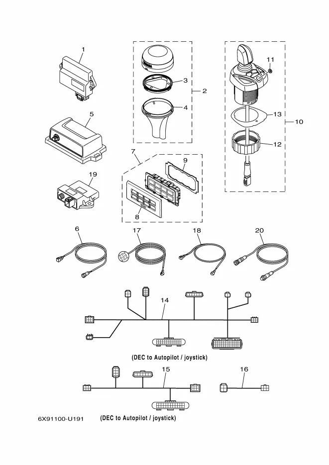 JOYSTICK AND AUTOPILOT