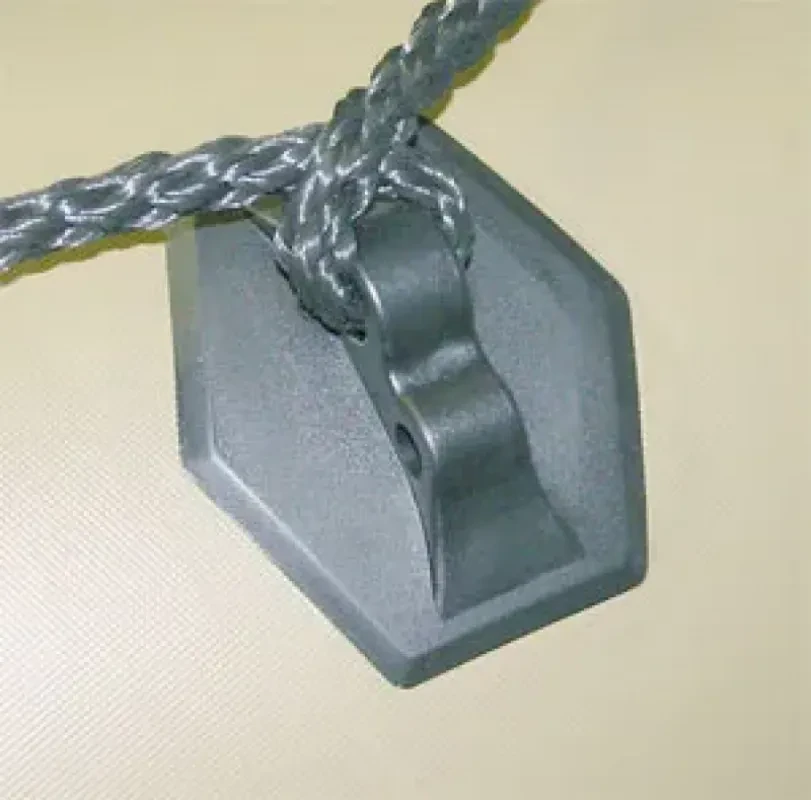 Крепление лееров безопасности PVC (Черный)