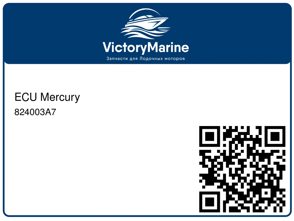 ECU Mercury 824003A7