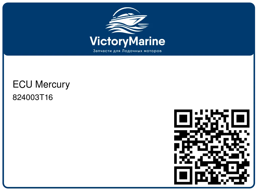 ECU Mercury 824003T16