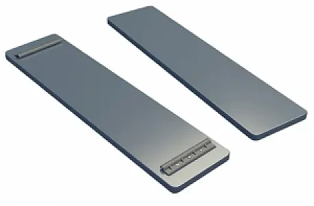 Банка на лодку ПВХ (1150/1070 мм) фанера (Серый) seat-pw-1150-1070