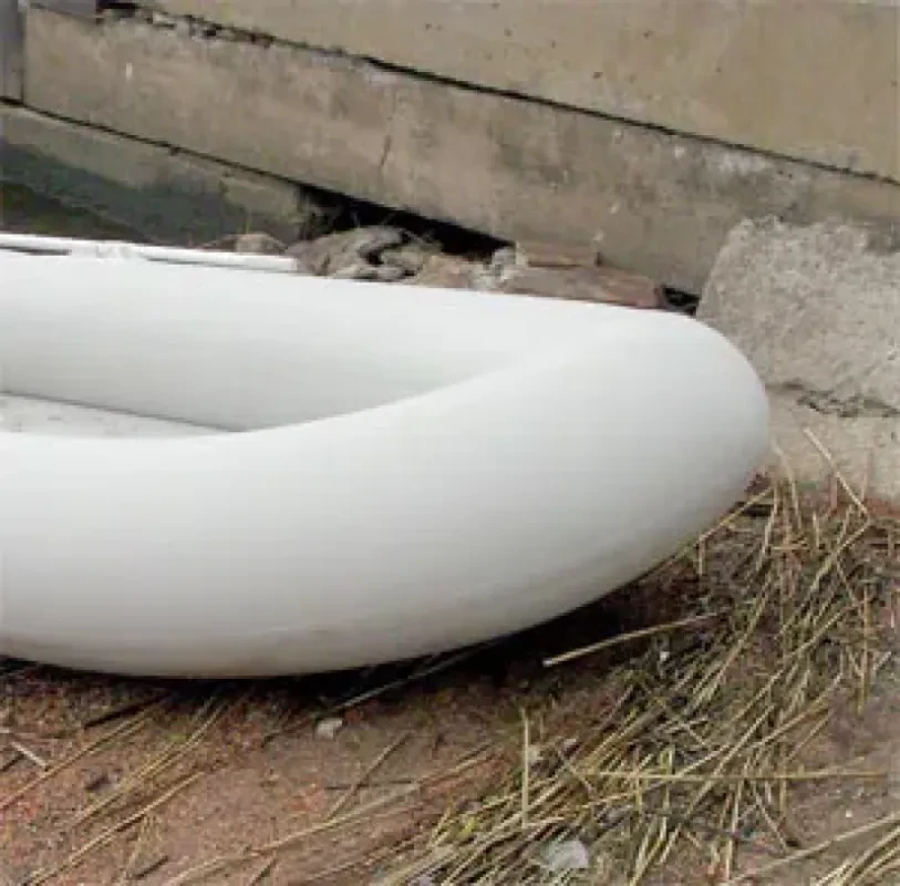 Материал для лодок ПВХ Sijia 1100 г/м.кв. серый