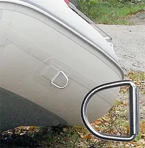 Переднее крепежное кольцо Gray DJ1701BC