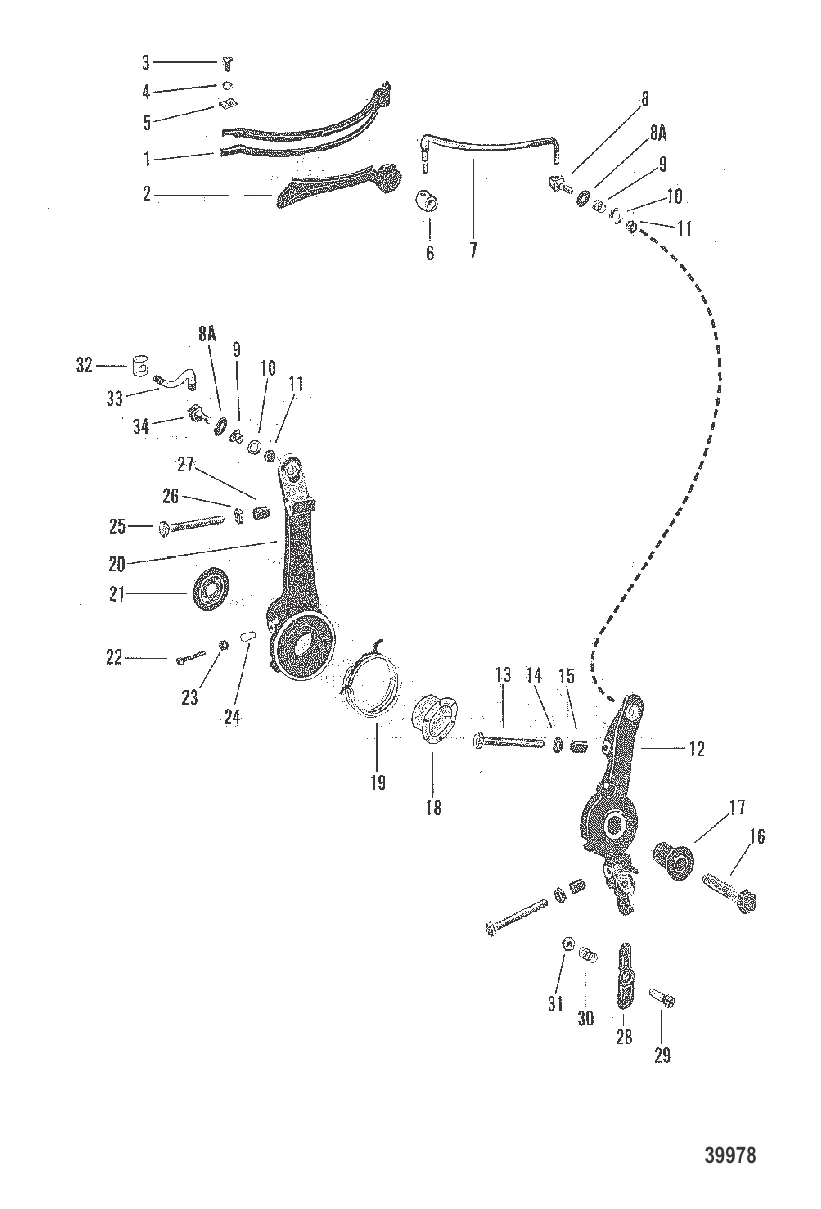 ТЯГА УПРАВЛЕНИЯ ДРОССЕЛЬНОЙ ЗАСЛОНКОЙ И ОПЕРЕЖЕНИЕ ЗАЖИГАНИЯ