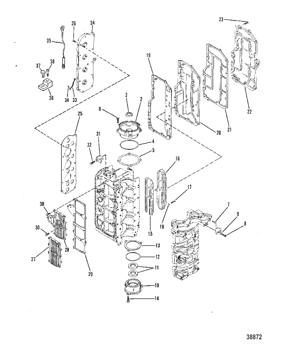 КОЛПАЧКИ, КОЛЛЕКТОР И ВЫХЛОПНАЯ КРЫШКА