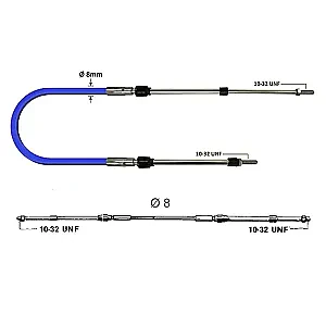 Тросы управления газ-реверс MachZero