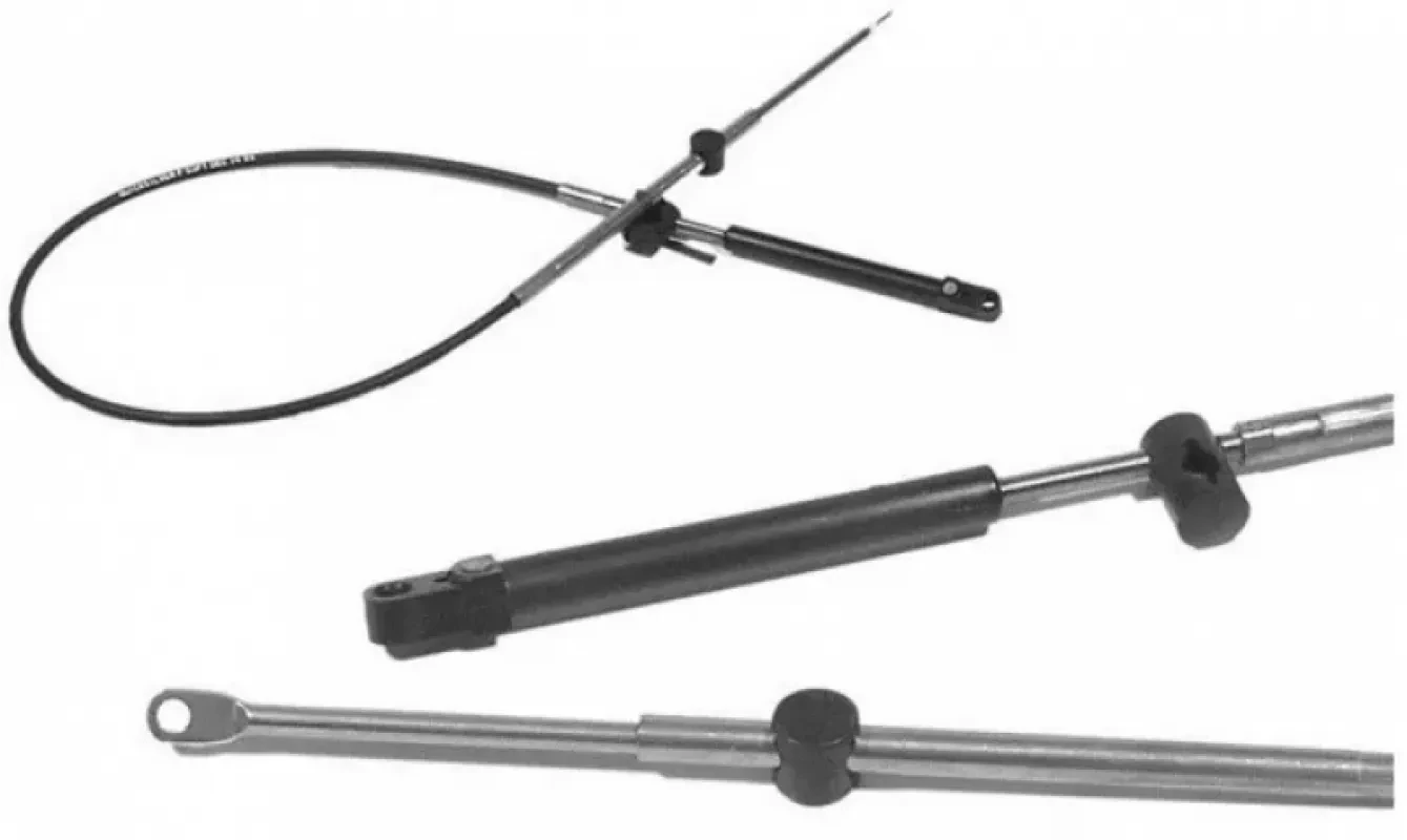 Quicksilver Трос газа/реверса Premium - Gen I, длина 11 фт. (3.4 м).