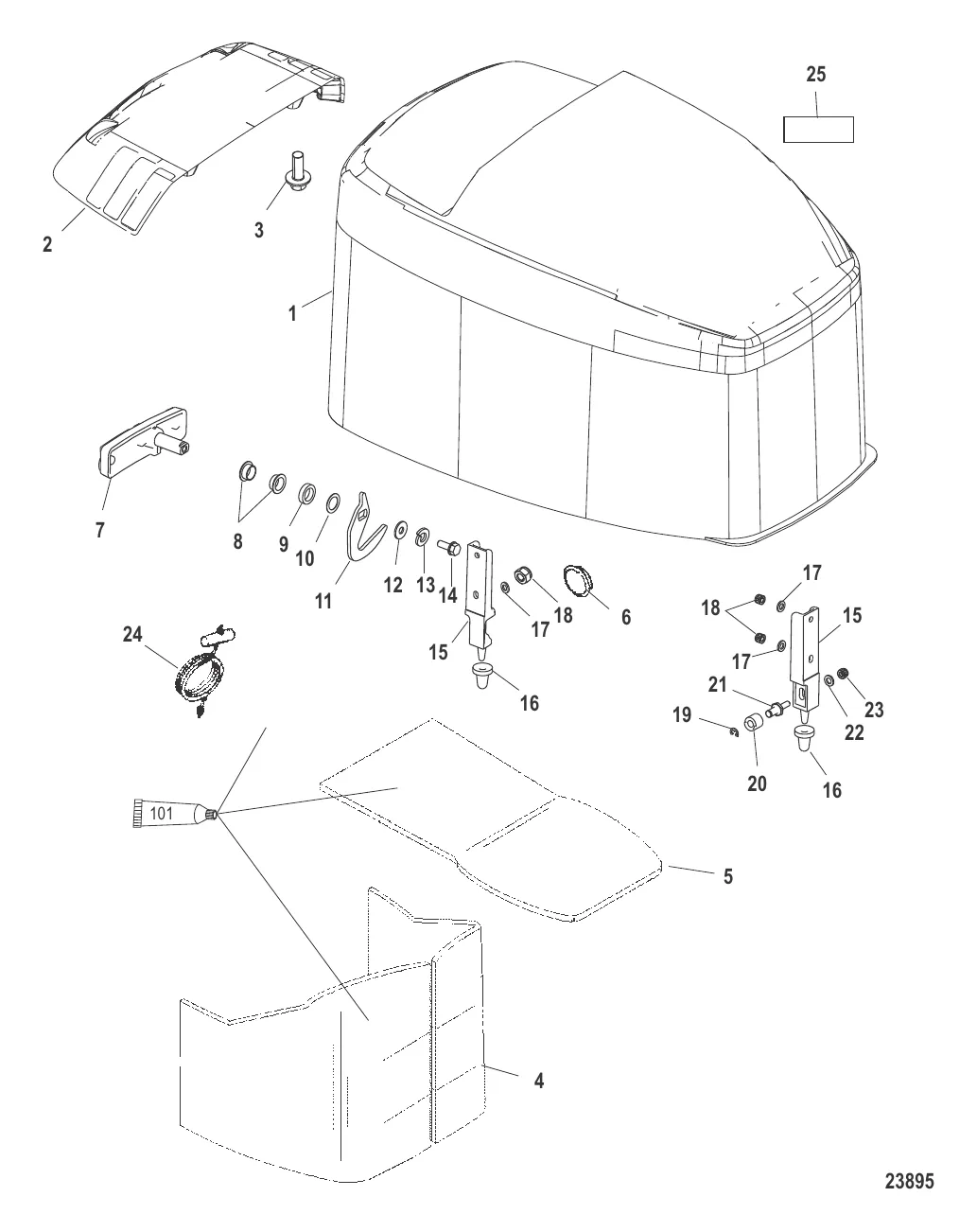 ВЕРХНИЙ КОЖУХ