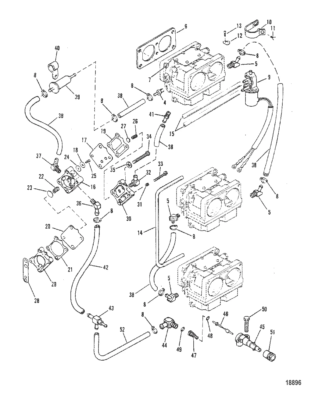 Топливный насос (Квадратный топливный насос)