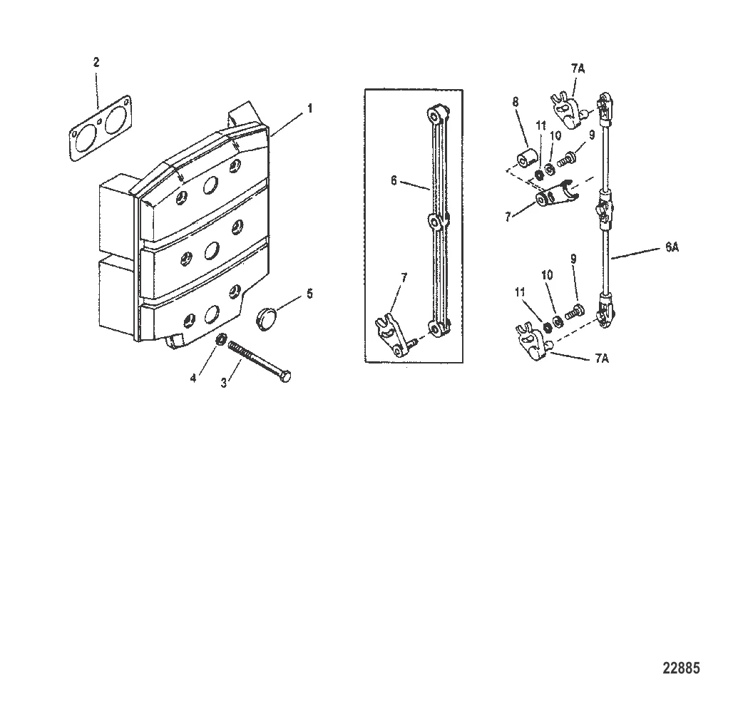 ПЛАСТИНА ОБОГАТИТЕЛЯ И РЫЧАГИ ГАЗА