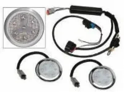 Система ламп предупреждения о движущемся гребном винте, круглая 8M0060249