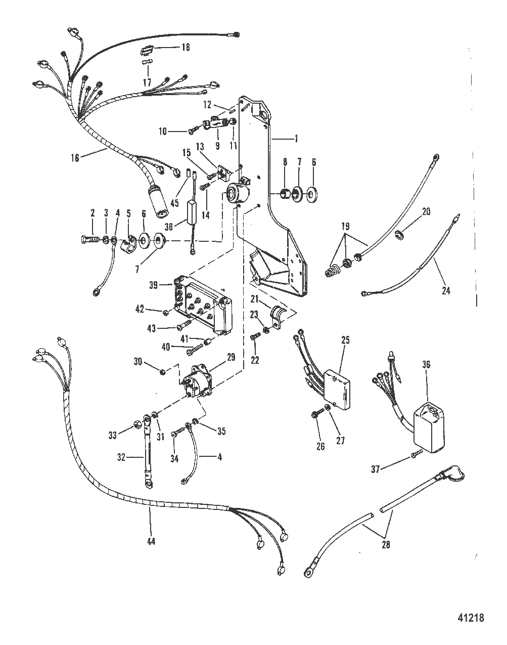 ЭЛЕКТРОПРОВОДКА, ЭЛЕКТРОМАГНИТ СТАРТЕРА И ВЫПРЯМИТЕЛЬ