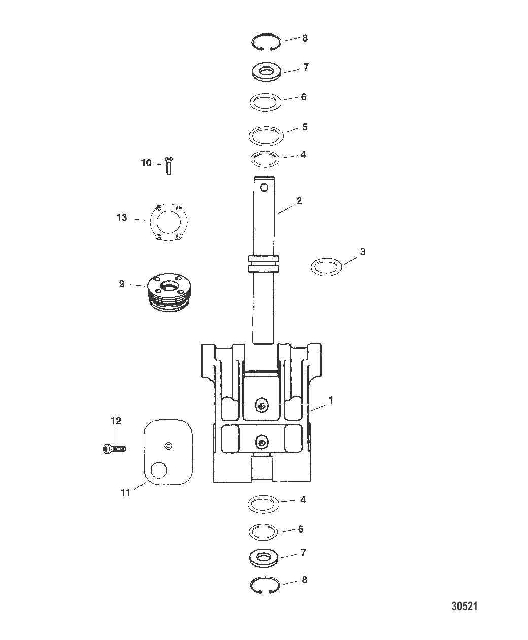 ПОВОРОТНЫЙ КРОНШТЕЙН В СБОРЕ