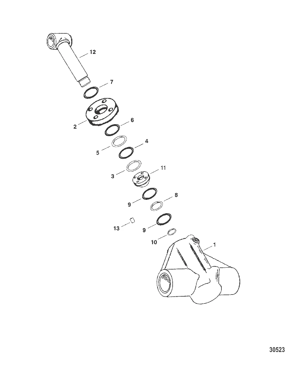 ЦИЛИНДР СИСТЕМЫ ДИФФЕРЕНТА В СБОРЕ
