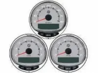 Комплект штурвала для сдвоенного двигателя с тахометром/спидометром SC1000 8M0079901
