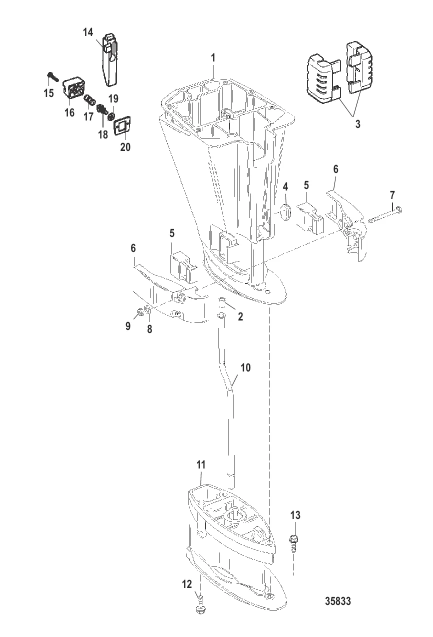КОРПУС ВЕДУЩЕГО ВАЛА